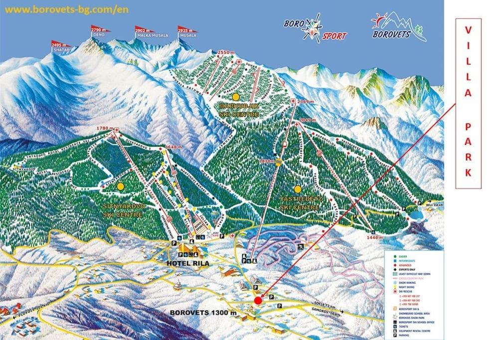 Villa Park - Beniart Studio - Nr 109 - Near Gondola Lift ボロヴェッツ エクステリア 写真